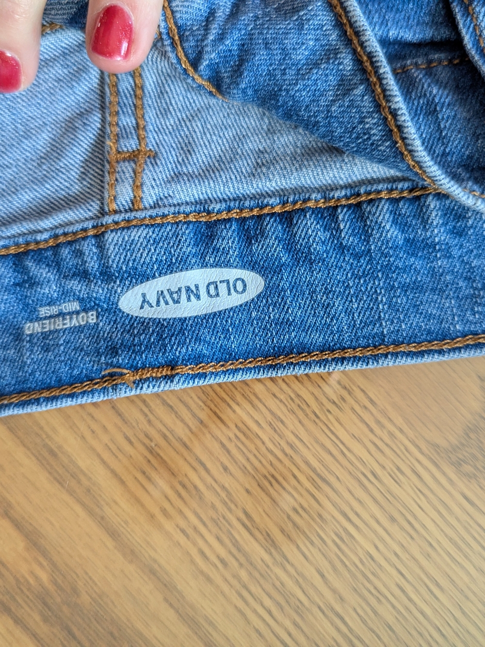 Old Navy Blue Relaxed Women's Denim Shorts